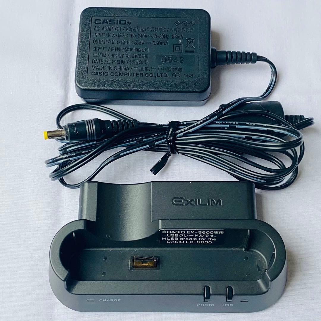 【美品】CASIO EXILIM EX-S600 ゴールド デジカメ コンデジ