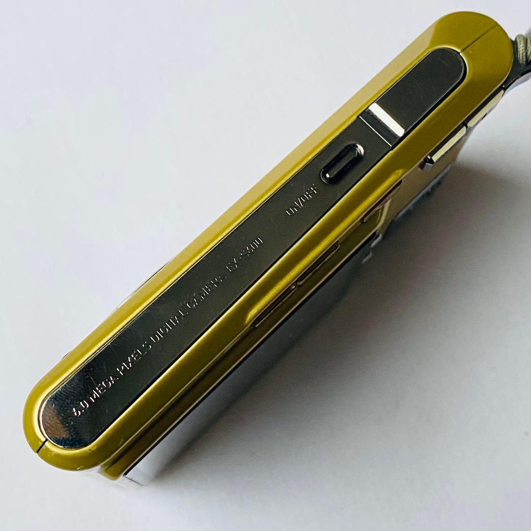 【美品】CASIO EXILIM EX-S600 ゴールド デジカメ コンデジ