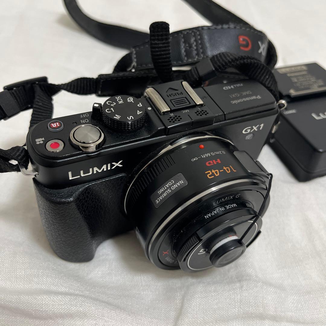 Panasonic GX1 ミラーレスカメラ 14-42mm