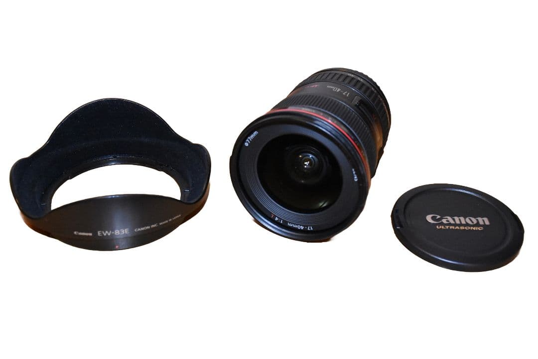 Canon EF17-40mm F4 L USM　超広角レンズ　新品同様