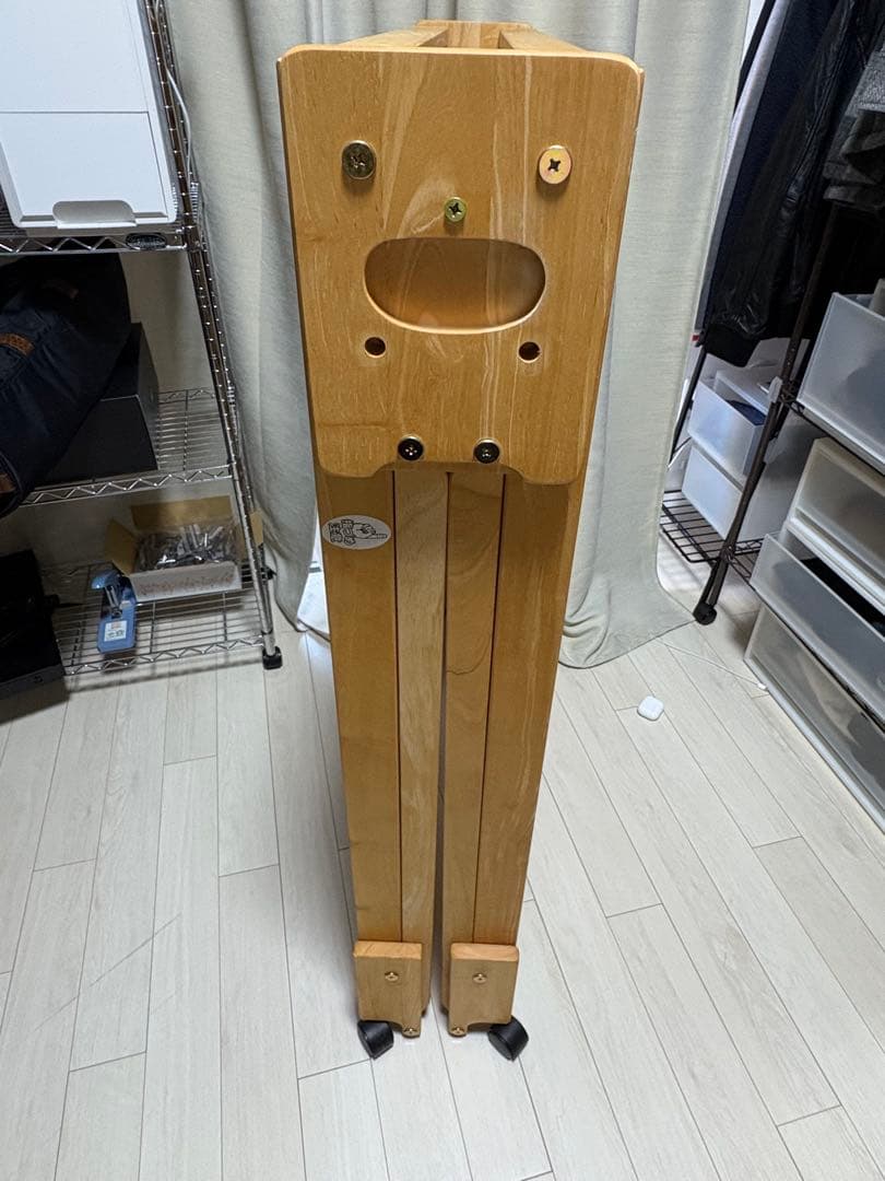 パウ②中居木工　スノコベッド　折りたたみベッド