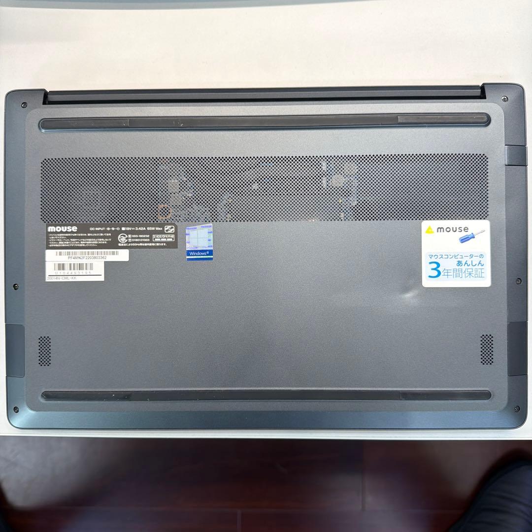 Windowsノート本体 mouse DAIV 4N-KK Core i7 16GB 512GB SSD