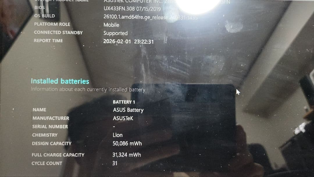 スマホ・タブレット・パソコン ASUS ZENBOOK UX433FN-8265IS