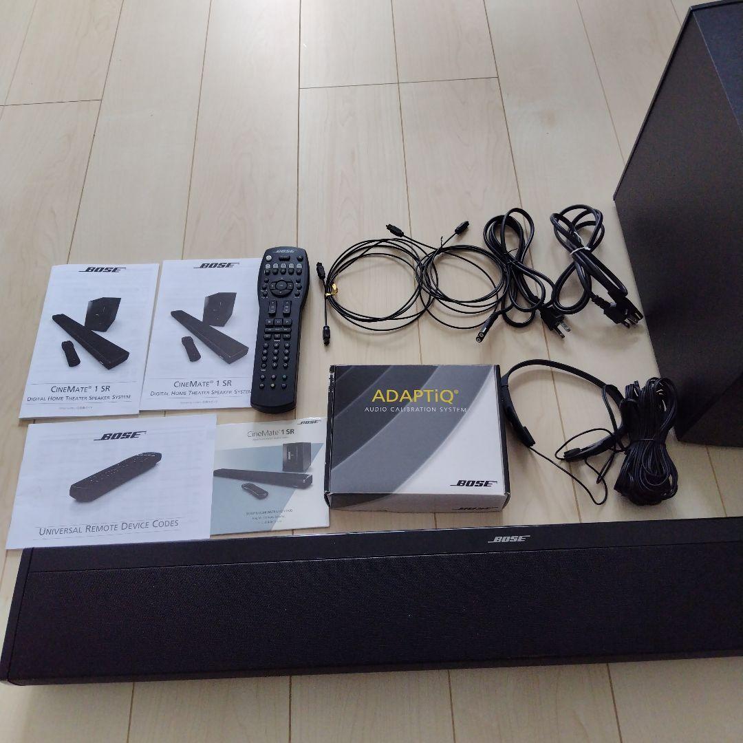Bose CINEMATE 1SR サウンドバーADAPTiQ機能付き