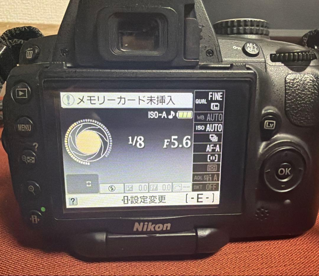 Nikon D5000 デジタル一眼レフカメラ 動作確認済