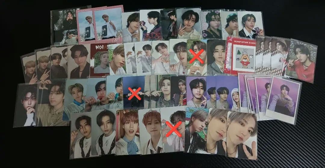 Straykids ハンジソン アルバム封入トレカまとめ セミコンプ