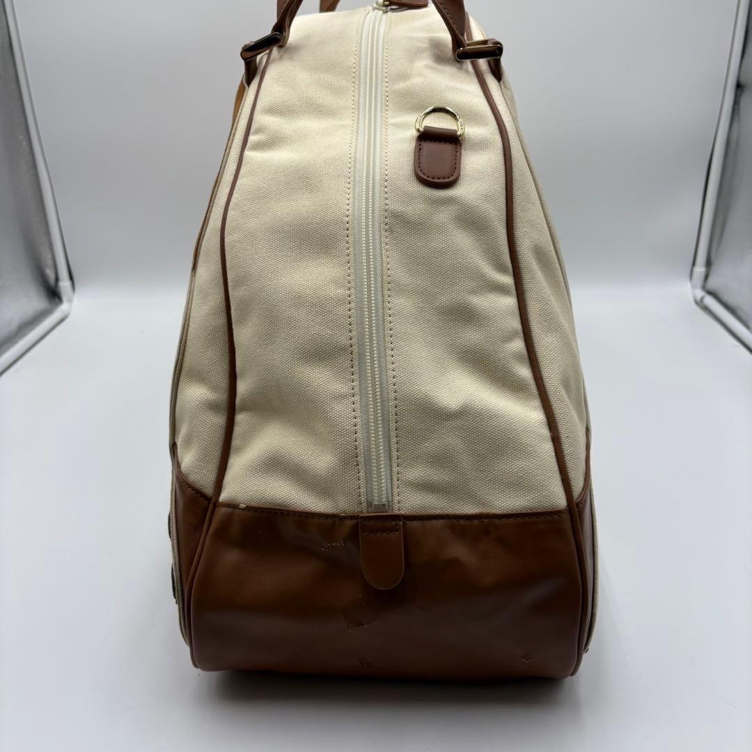 超希少✨キタムラ　セントバーナード　ボストンバッグ　2way トラベル　ポーチ付