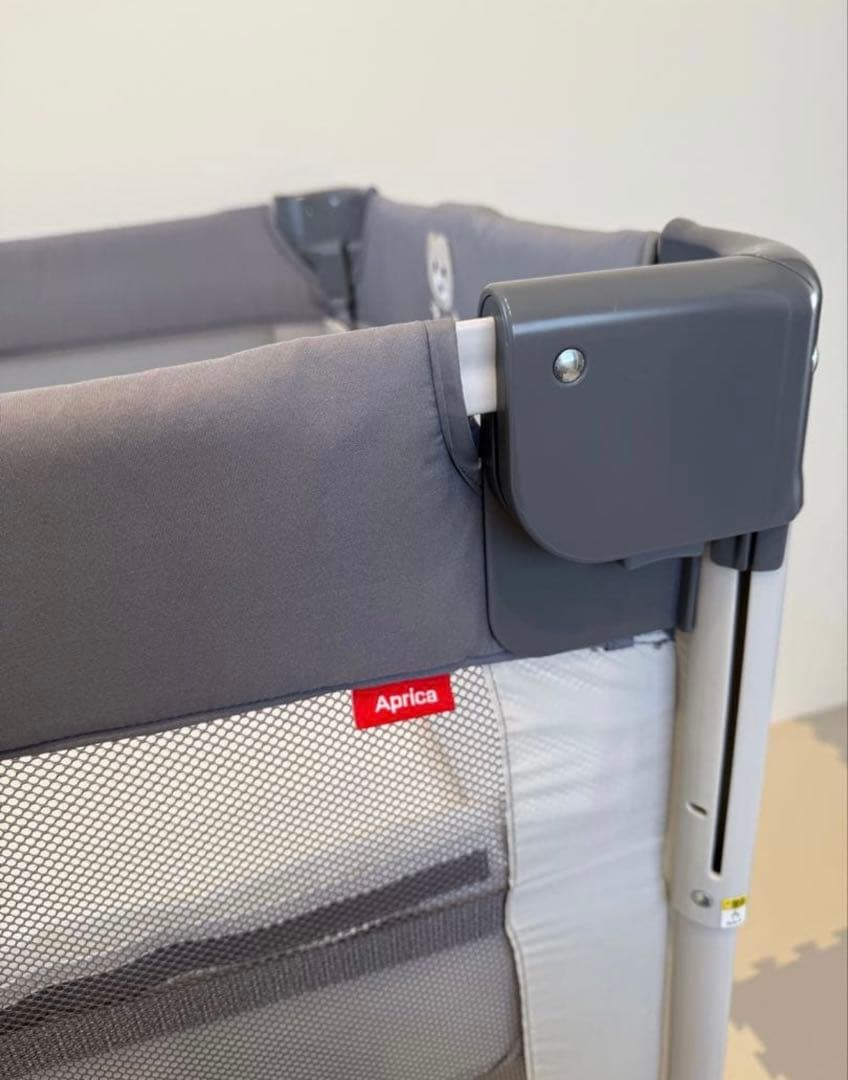 み*か様 Aprica アップリカ ココネルエアーAB グレーベアー ベビーベッ