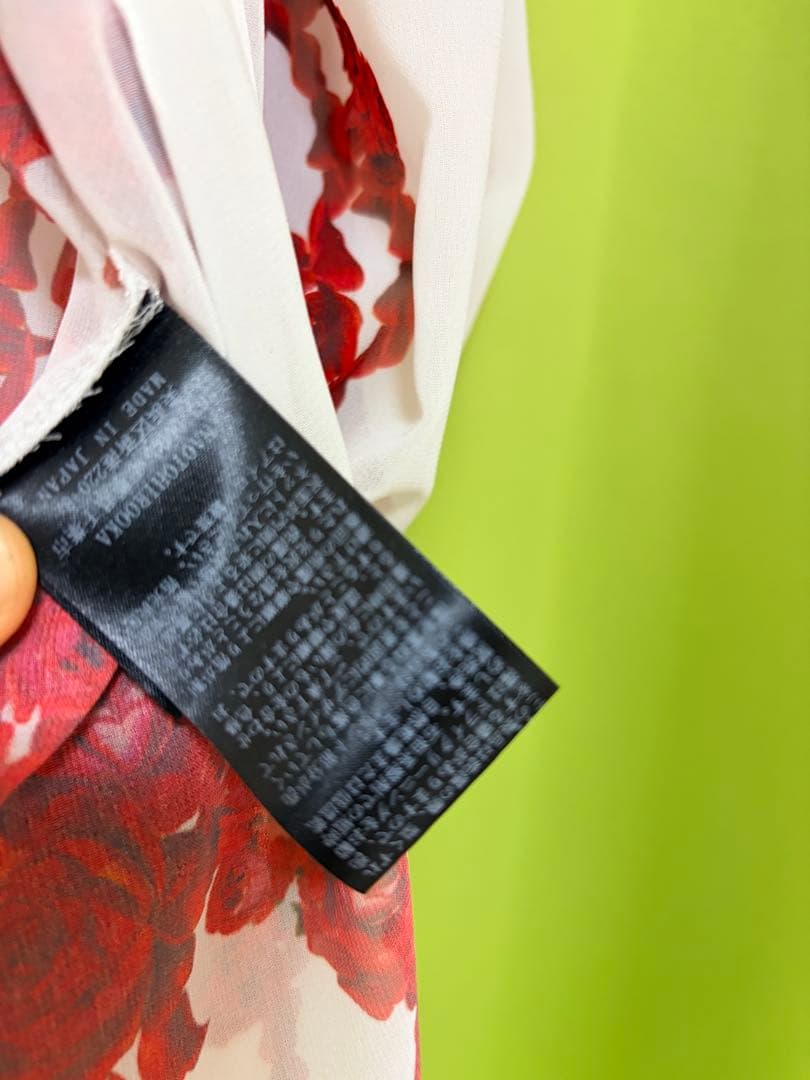 H.NAOTO ブラッディローズ　ブラウス