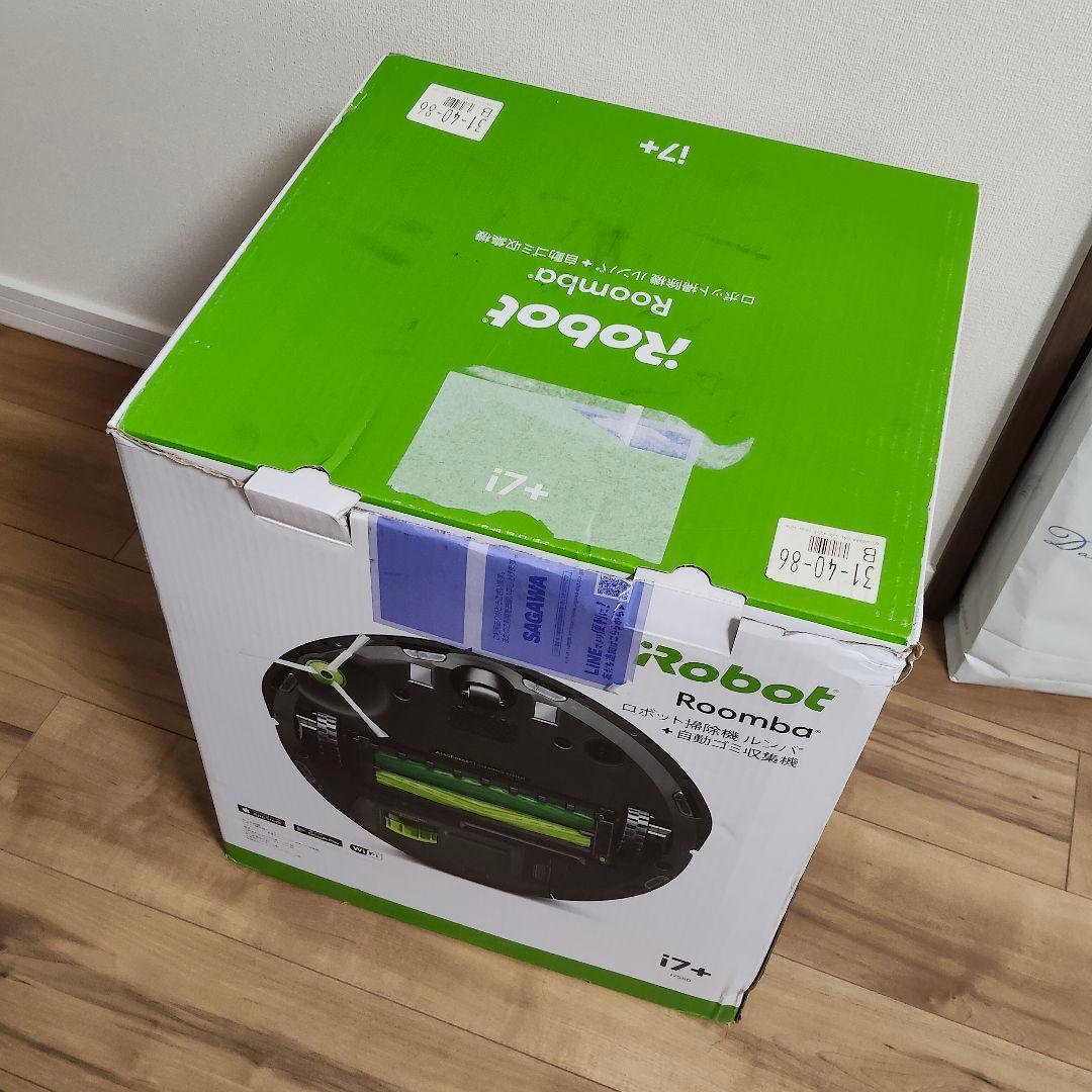 【週末限定Sale】【新品未使用】iRobot ルンバ i7+ 自動ごみ収集