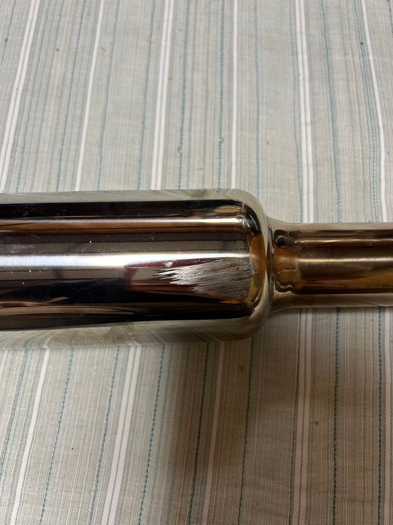 ブラウンストライプシート 取り付け金具付き