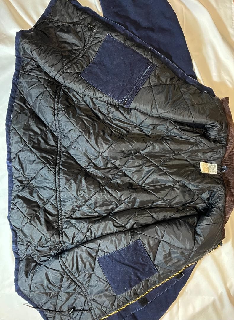 【良品】Carhartt ネイビー トラディショナルジャケット 3L