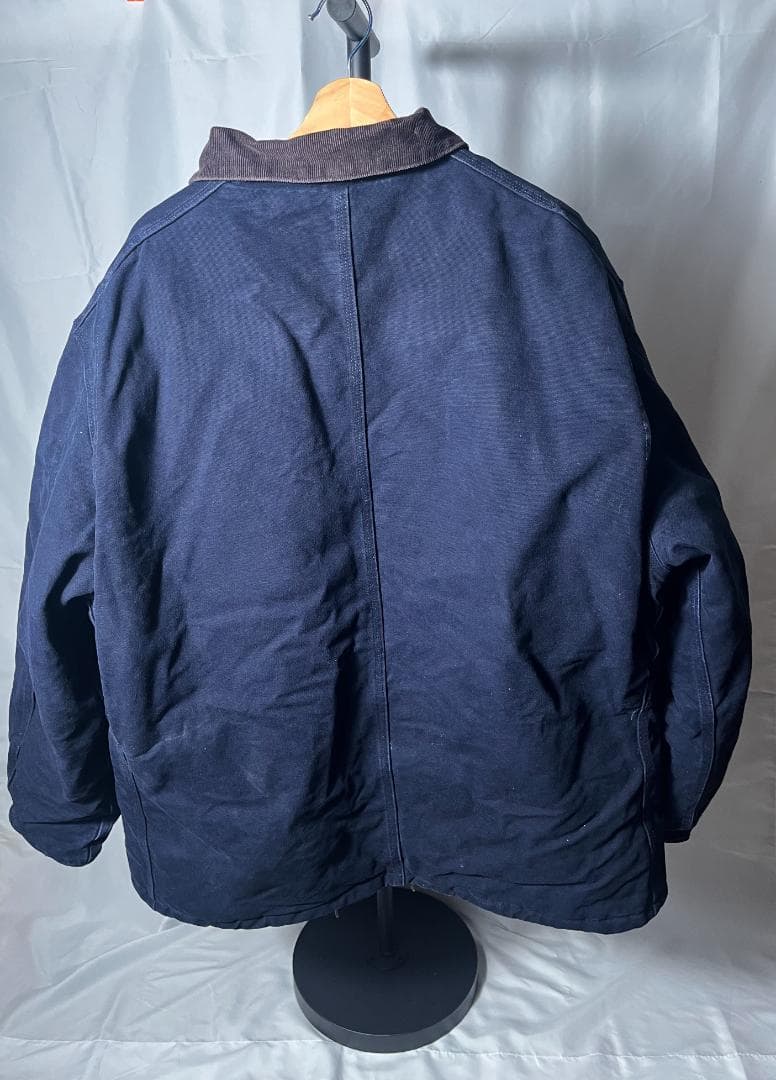 【良品】Carhartt ネイビー トラディショナルジャケット 3L