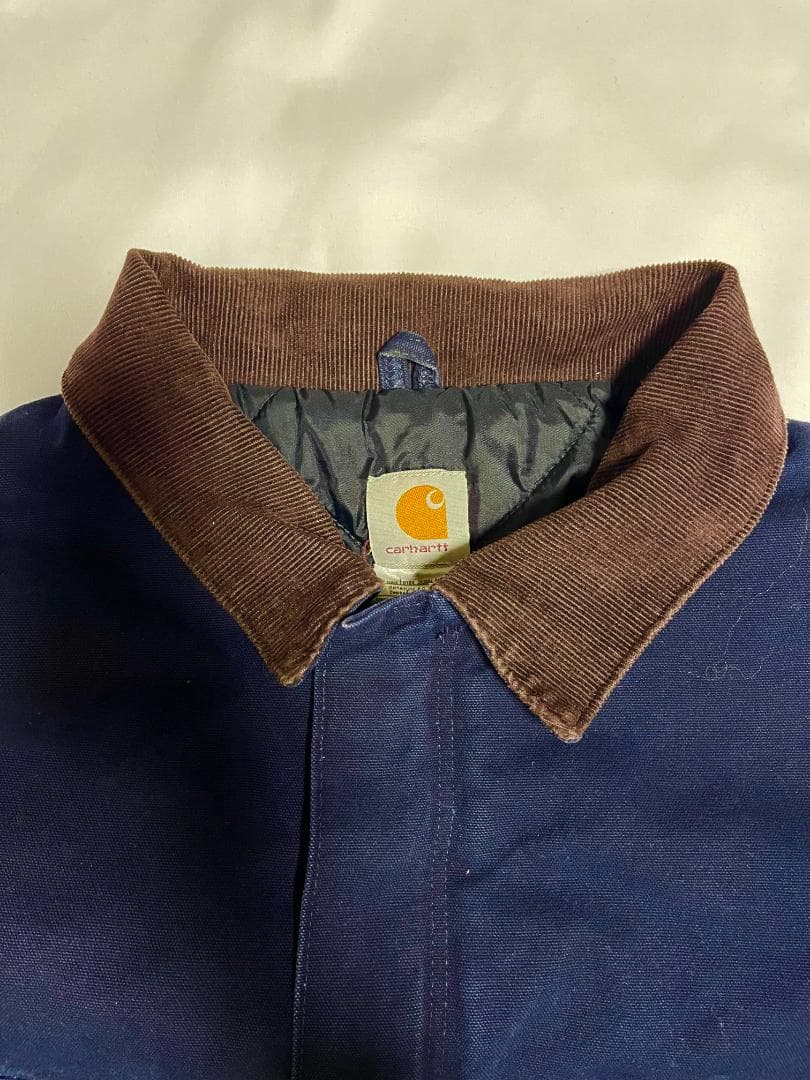 【良品】Carhartt ネイビー トラディショナルジャケット 3L
