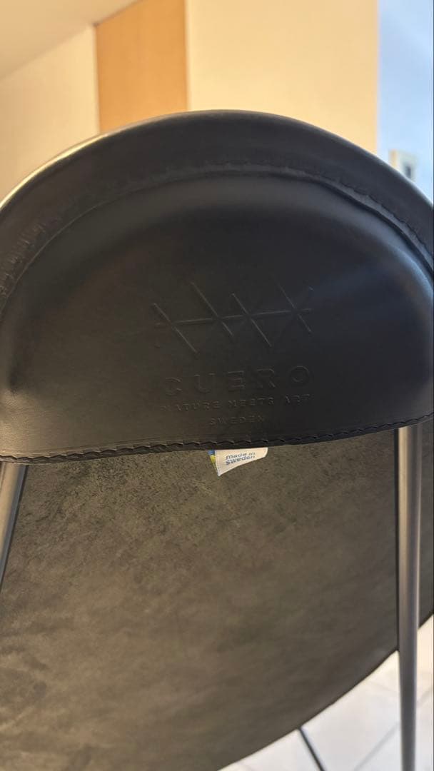 bkf バタフライチェア 黒 レザー