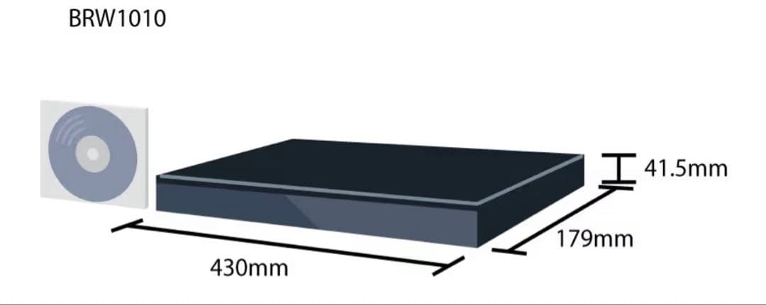 Panasonic DMR-BRW1010 Blu-rayレコーダー 1TB