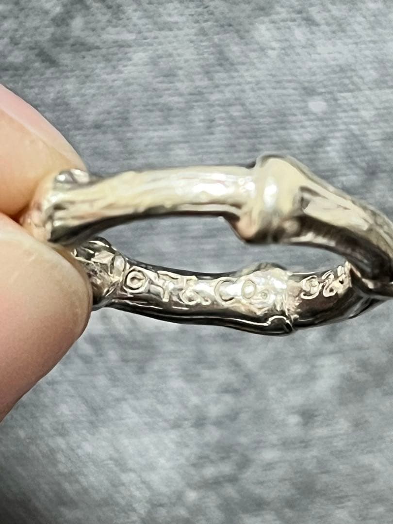 Tiffany ティファニー バンブー リング SV925 廃盤品 ①