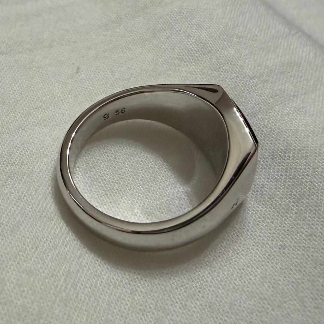 TOMWOOD Kay Ring Polished Onyx (15-16号)