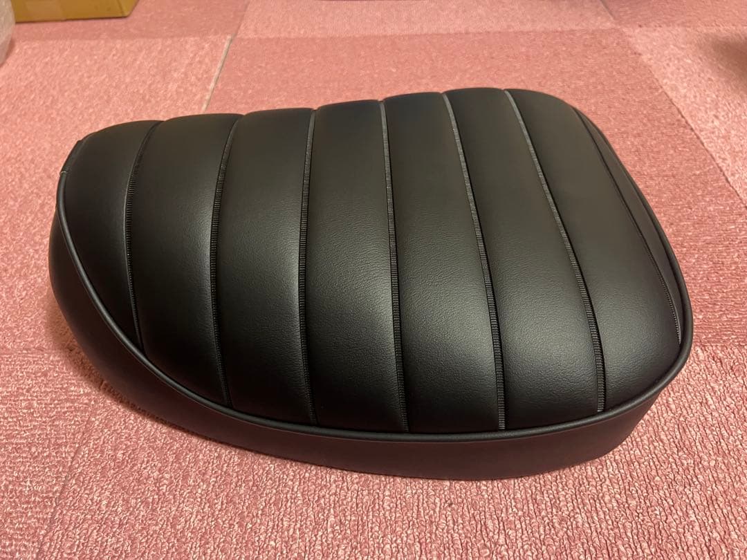 アウスタ 衝撃吸収 シングルシート SAS-S30-BLK+低反発&ゲル加工済み