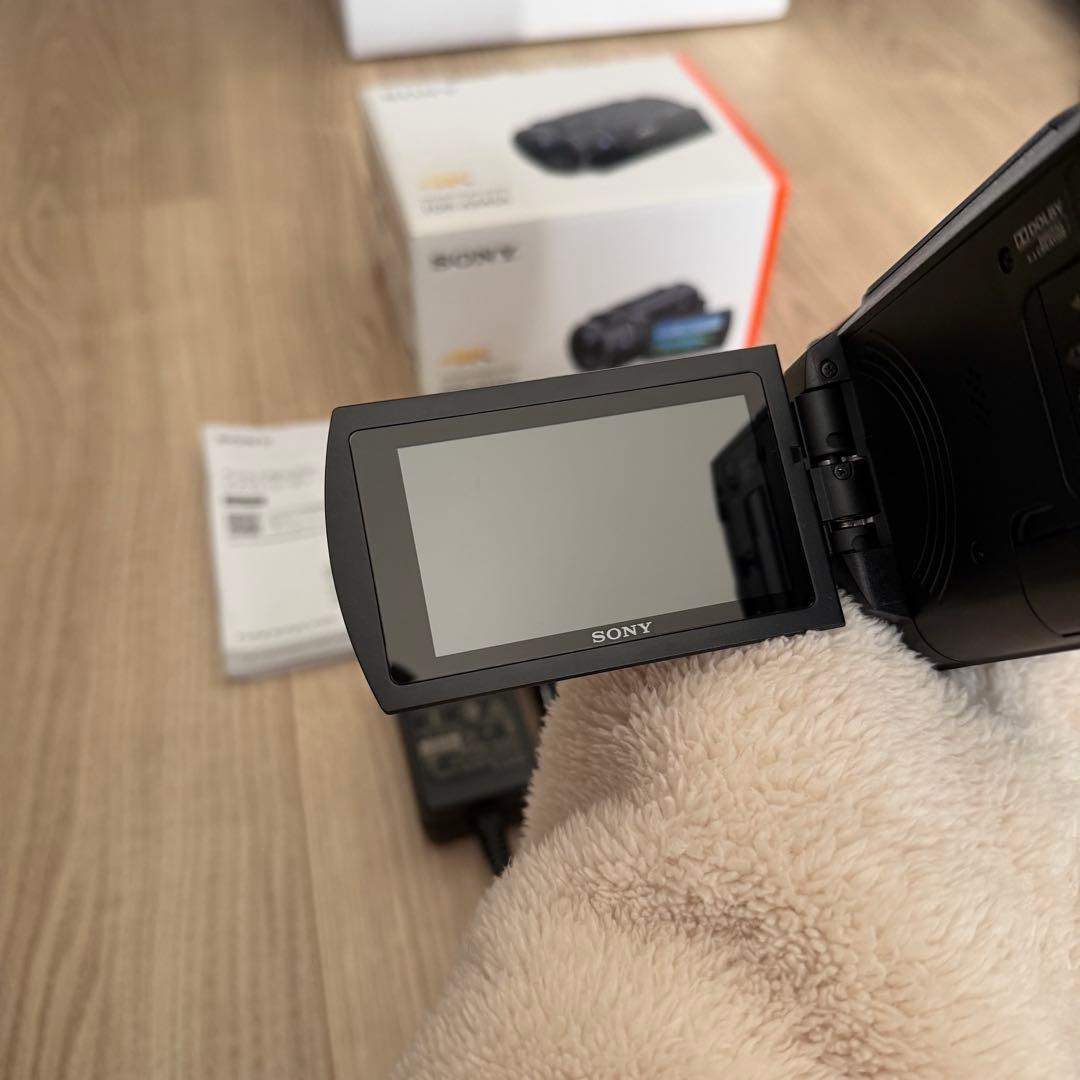SONY FDR-AX45A 4Kビデオカメラ ＋Apple SDカードリーダー