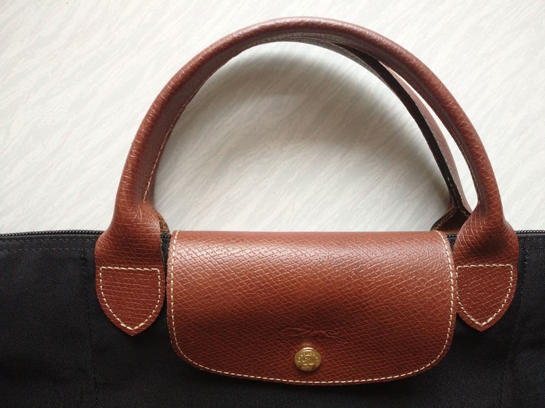 ロンシャン ボストンバッグ ル プリアージュ トラベルバッグ ブラック