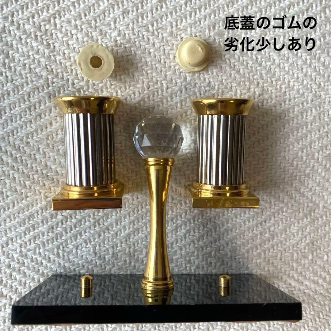 Canクリスタル硝子 金スウィーツプレート ティータイムセット16点セット売り❗️