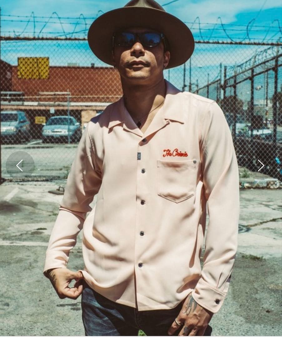 THE CRIMIE TWILL STRETCH SHIRT 開襟シャツ