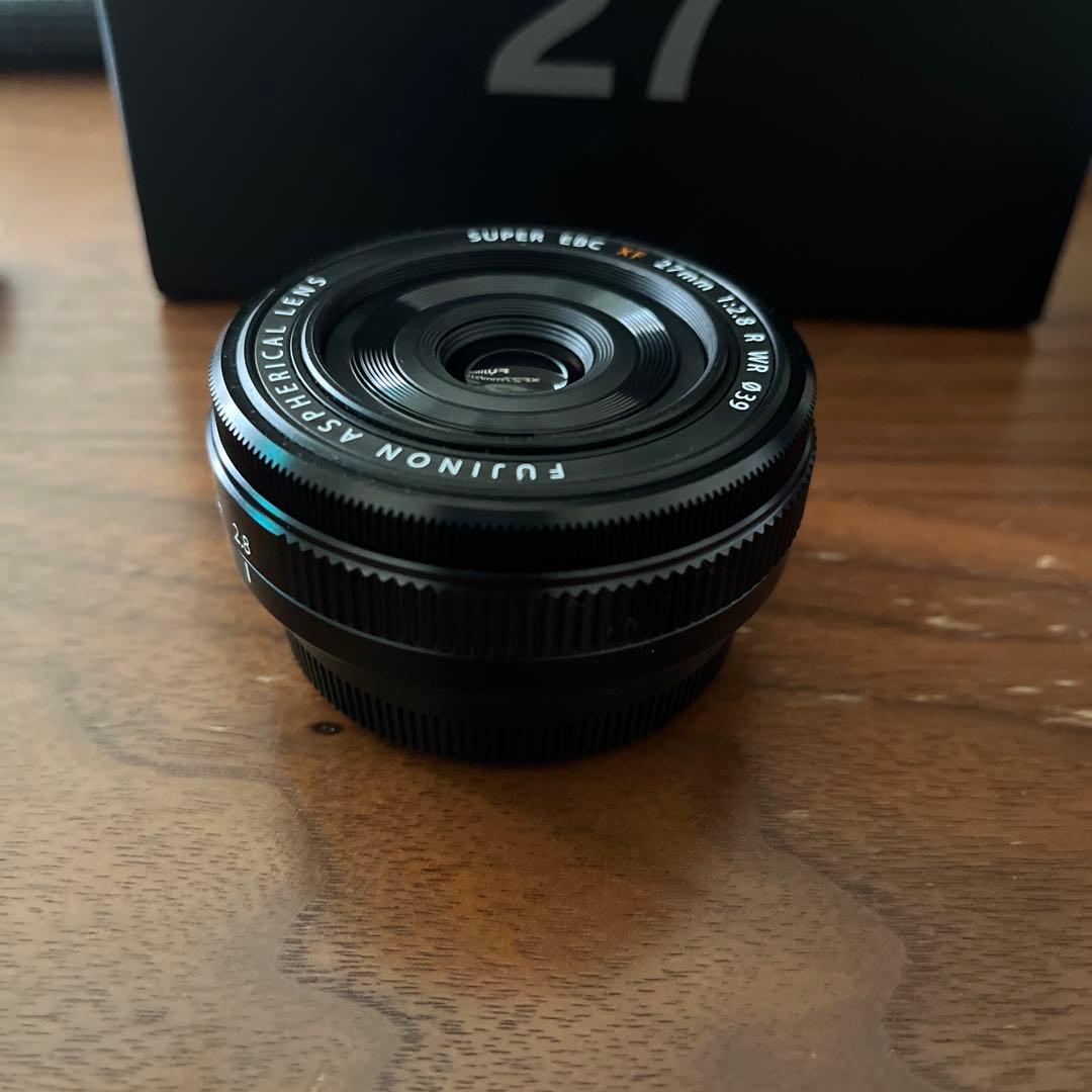 美品XF27mmF2.8 R WR レンズ FUJIFILM Fujinon