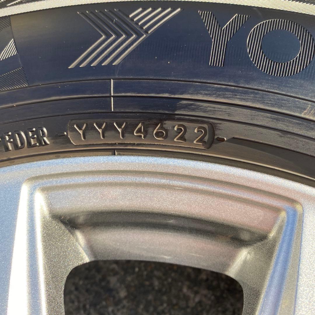 ◇中古溝有りヨコハマ215/60R17+トヨタ平座用ホイールスタッドレスセット