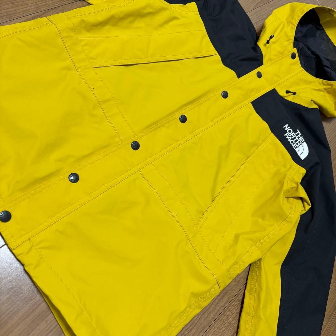 ノースフェイス マウンテンライトジャケット ゴアテックス イエロー サイズS