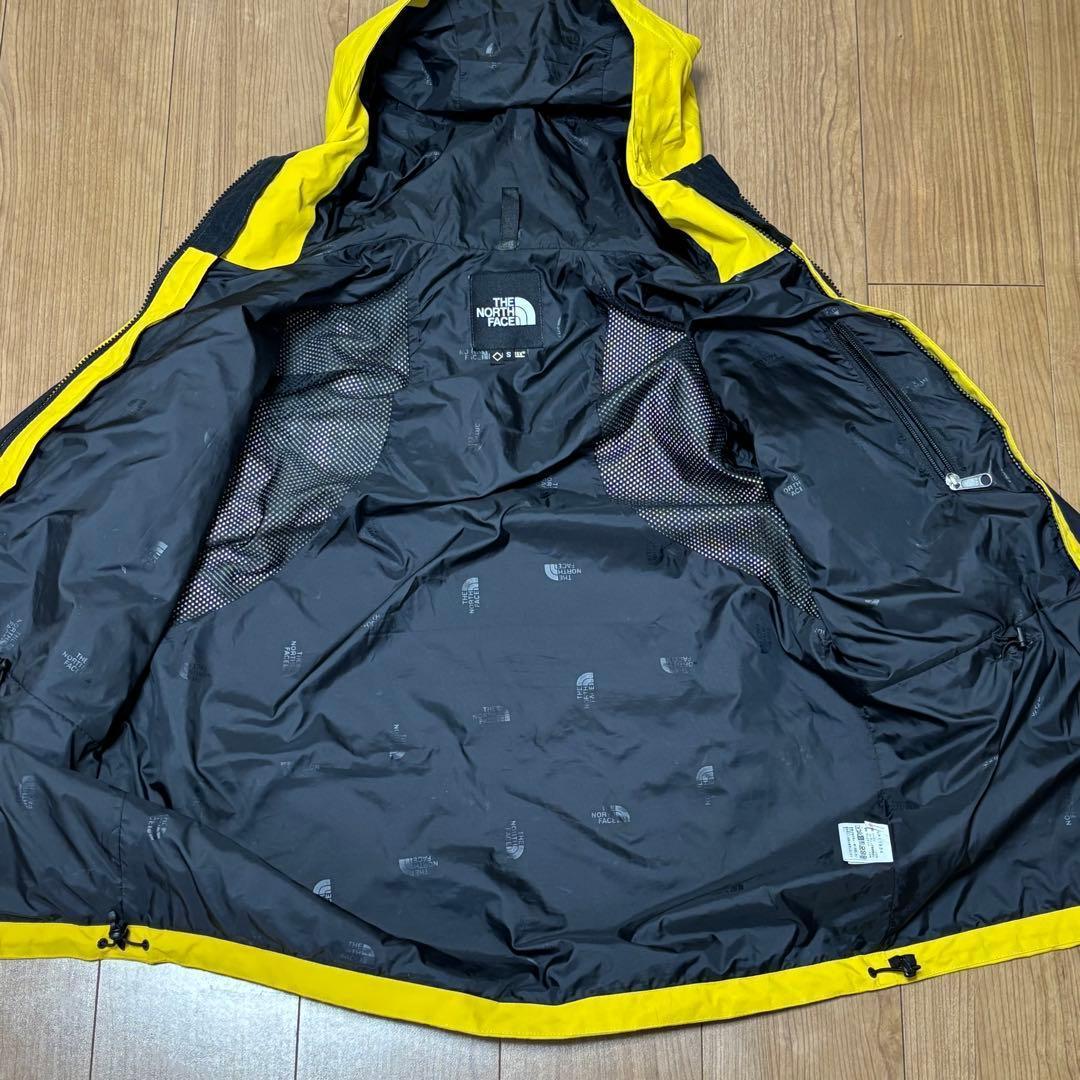 ノースフェイス マウンテンライトジャケット ゴアテックス イエロー サイズS
