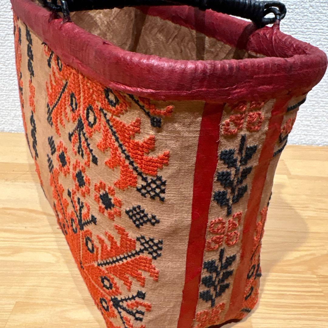 一頑張りカゴバッグ 2点　お客