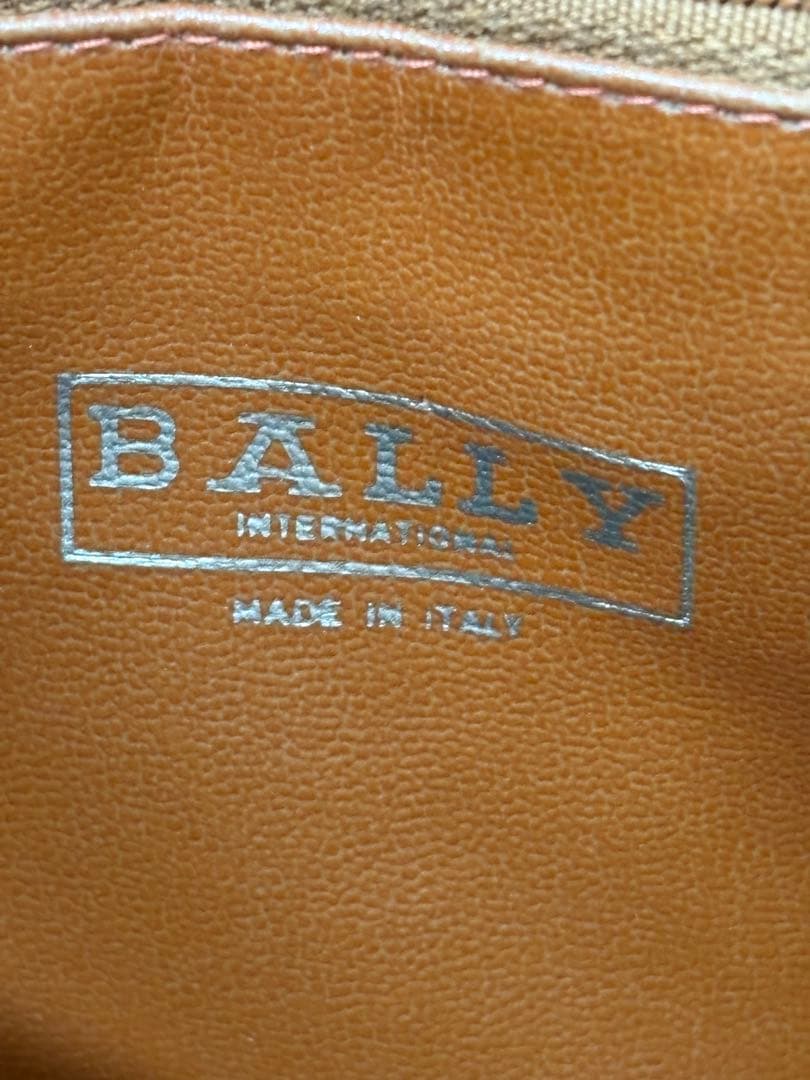 BALLY バリー トートバッグ 総柄 レザー A4収納可 美品