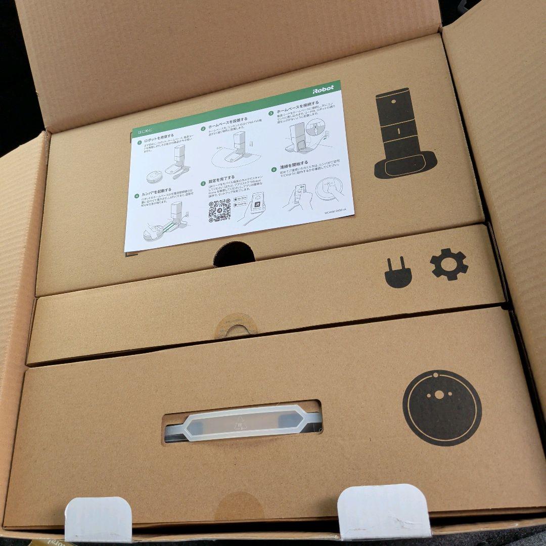 【新品未使用】ルンバ i7+ 自動ゴミ収集機付き iRobot i755060