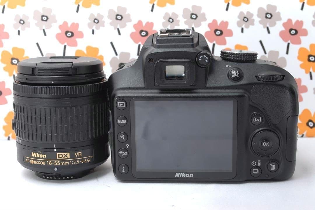 ❤Nikon D3400❤超高画質❤Bluetoothでシェア出来る！❤美品❤