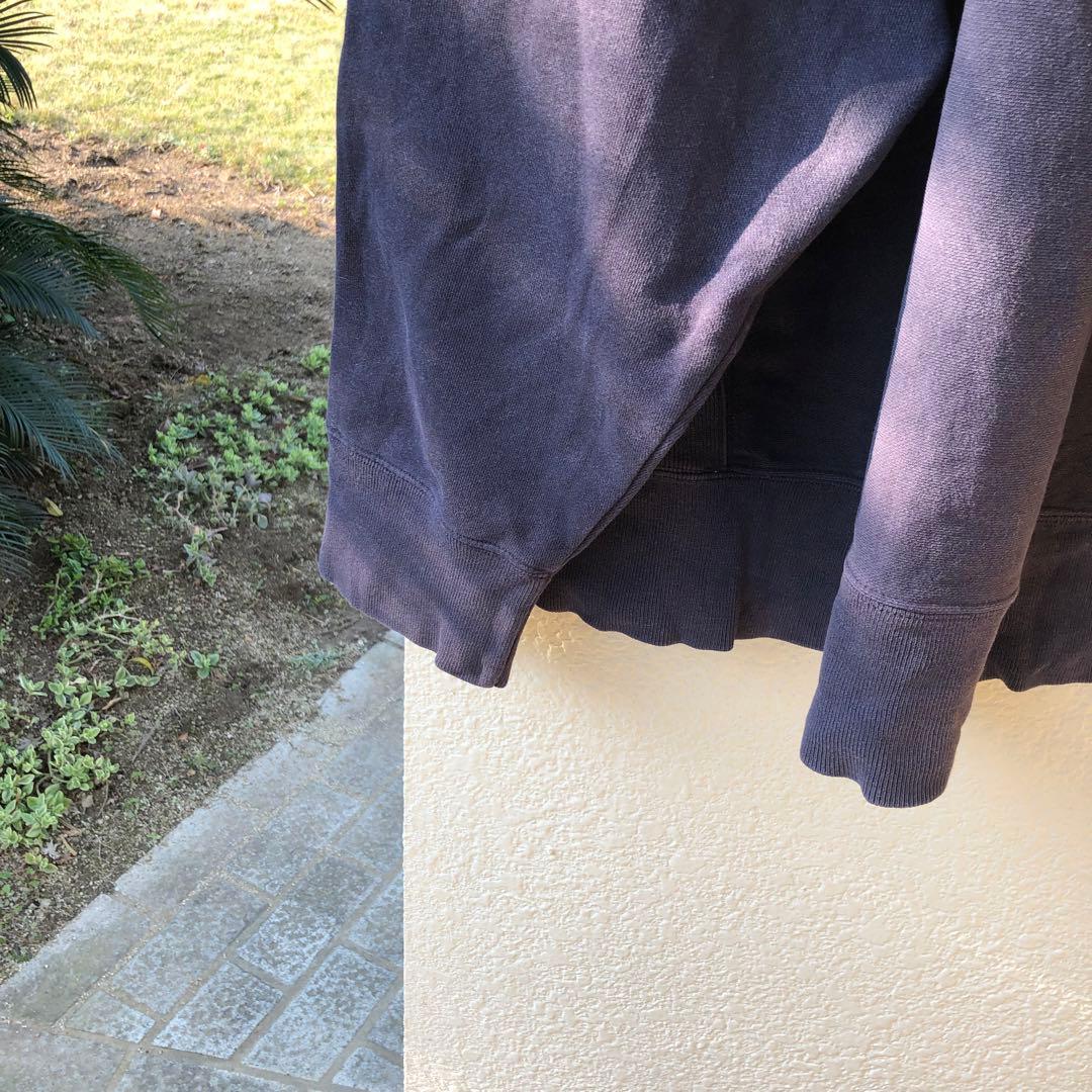 XXL 90s 鬼フェード リバースウィーブ型 ポロジーンズ スウェット