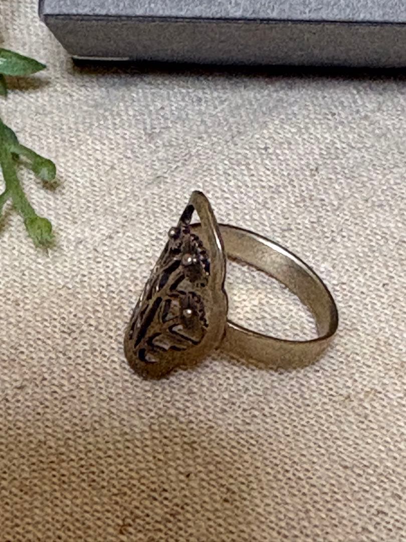 【専用品】 初雪ポッケ　リング　指輪 ヒメジョオン