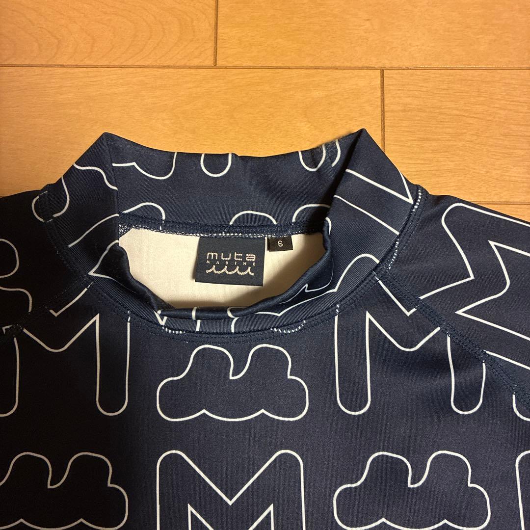 MUTA MARINE ムータマリン　モックネック　長袖　メンズ　ネイビー　6