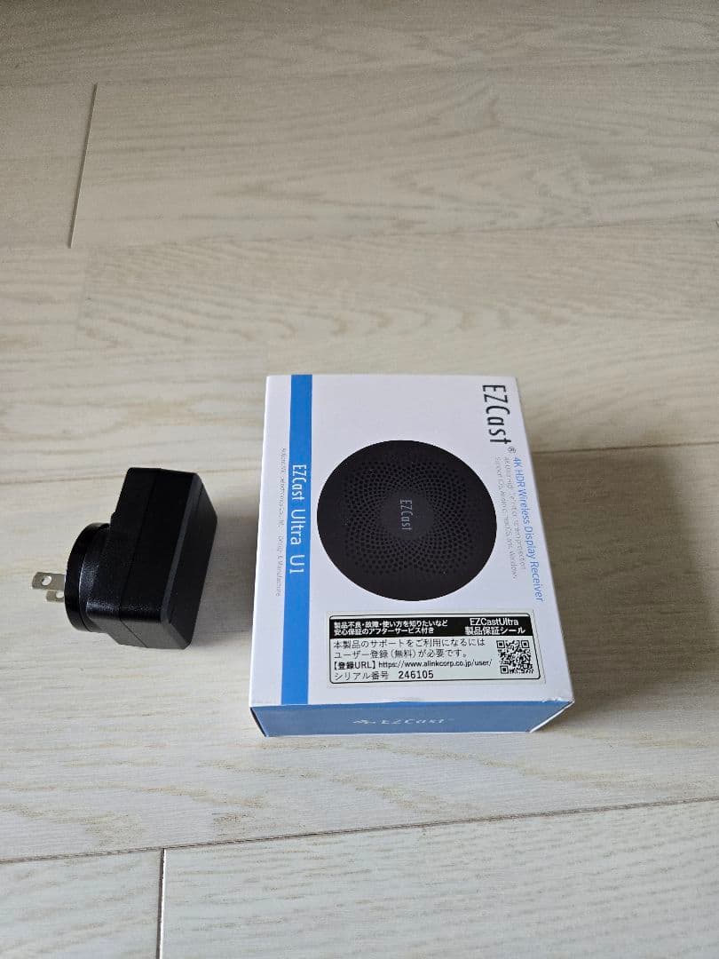EZCast Ultra U1 4K HDR 新品プラス電源アダプター