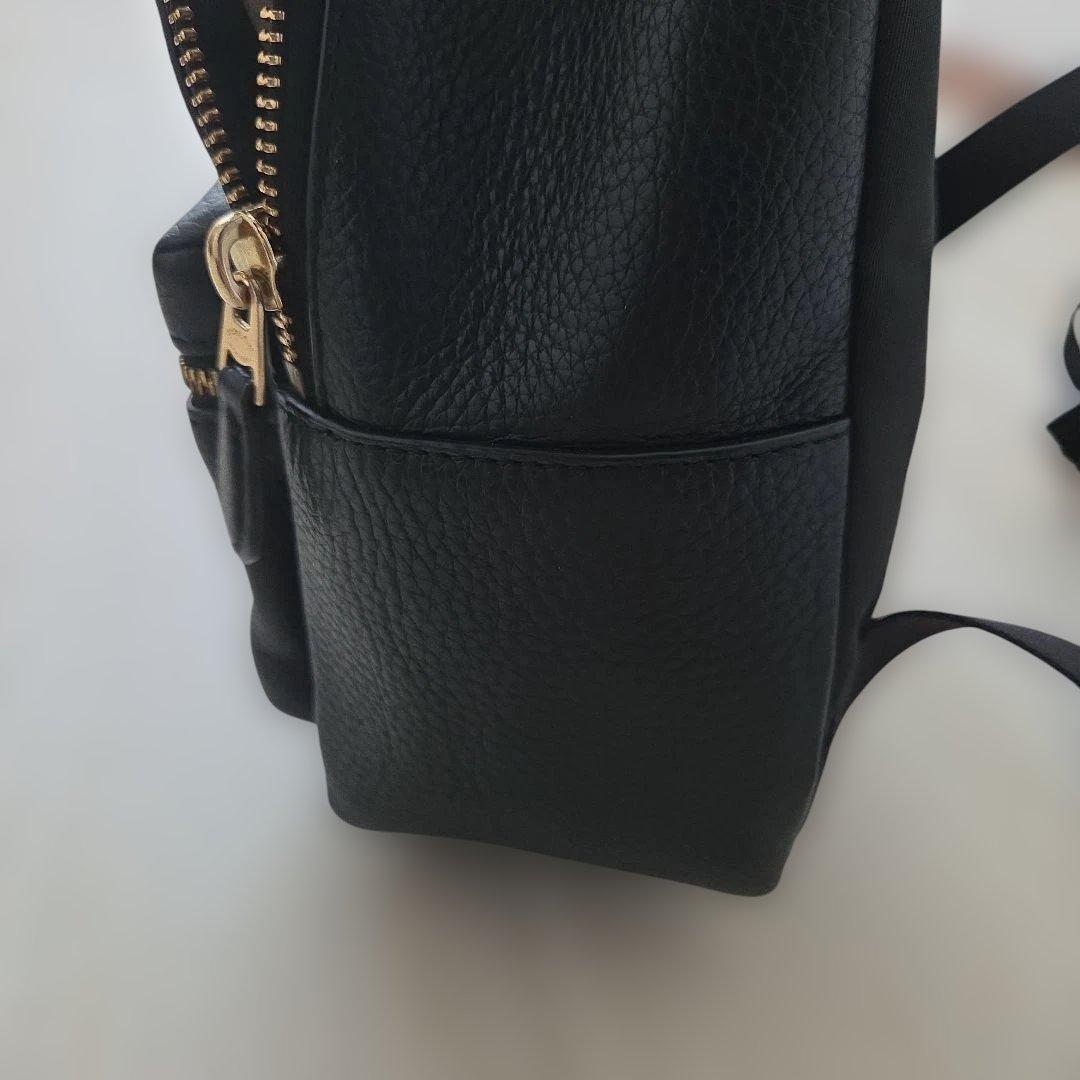 値下げ！COACH ブラックレザー リュック