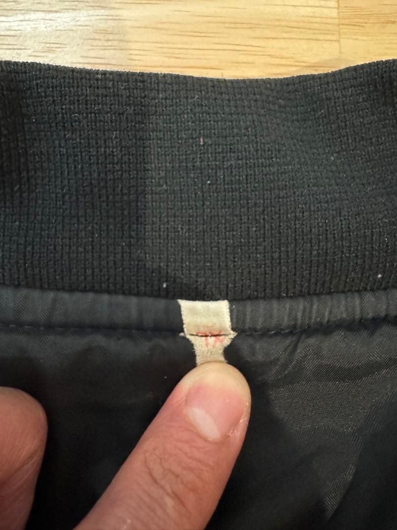 ドラゴン刺繍 ブラックスカジャン KOREA コリジャン　ビンテージ　XL