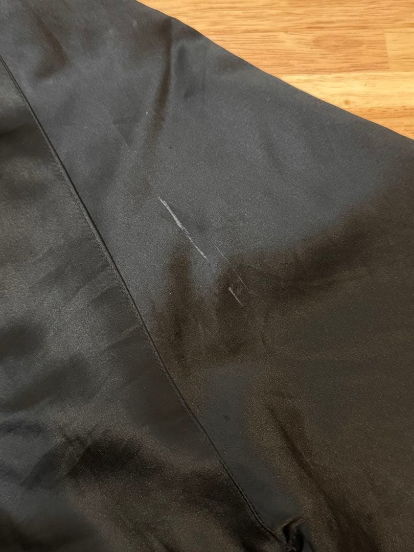 ドラゴン刺繍 ブラックスカジャン KOREA コリジャン　ビンテージ　XL