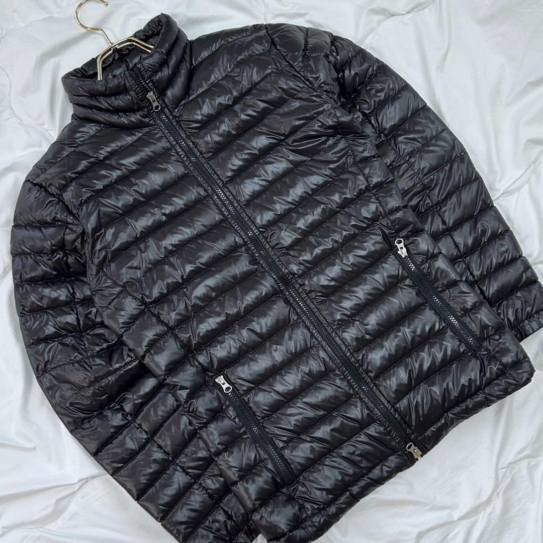 J.LINDEBERG ジェイリンドバーグ 光沢 ダウンジャケット ブラック