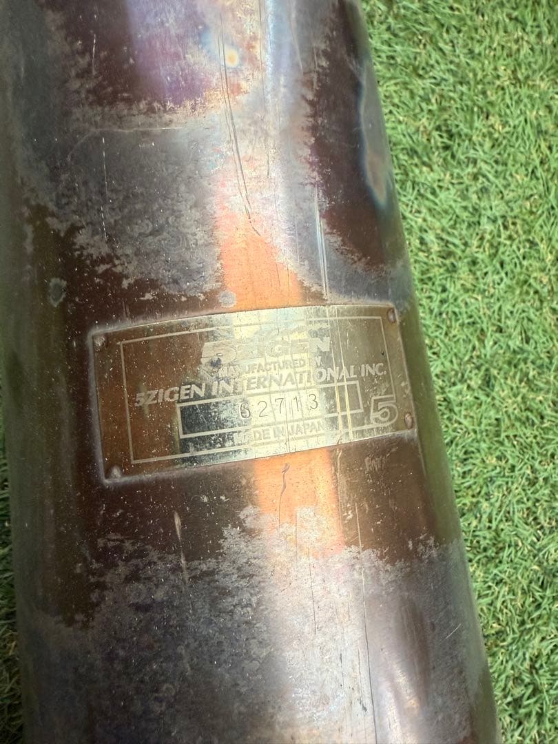 ホンダ シビック タイプR ユーロ FN2 5ZIGENセンターマフラー