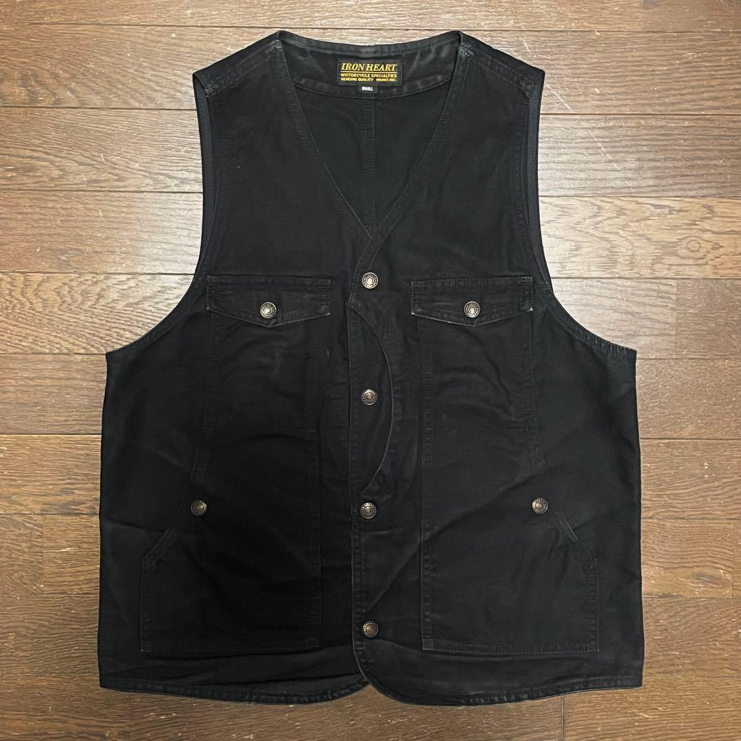 【IRON HEART 】9ozパラフィンダック ハンティングベスト