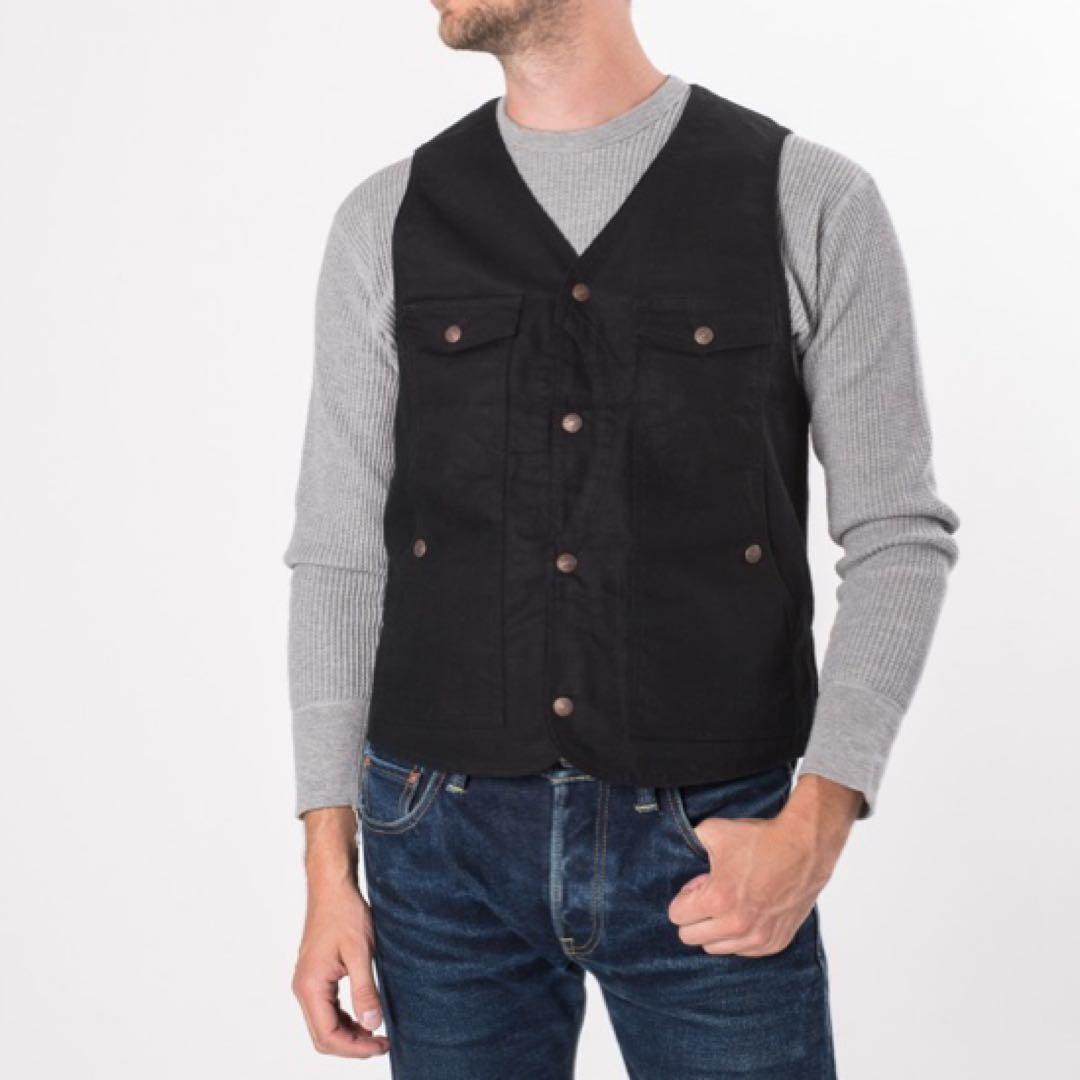 【IRON HEART 】9ozパラフィンダック ハンティングベスト