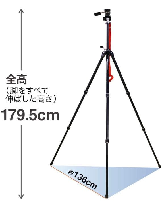 プロ仕様カメラ三脚　SLIK GROUND MASTER SPORTS3