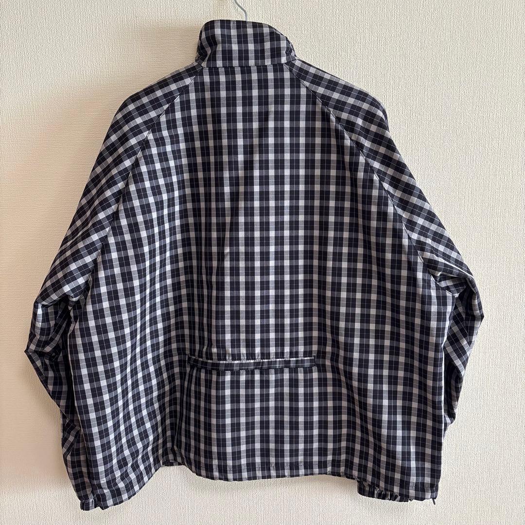 Supreme Plaid Track Jacket Black チェック