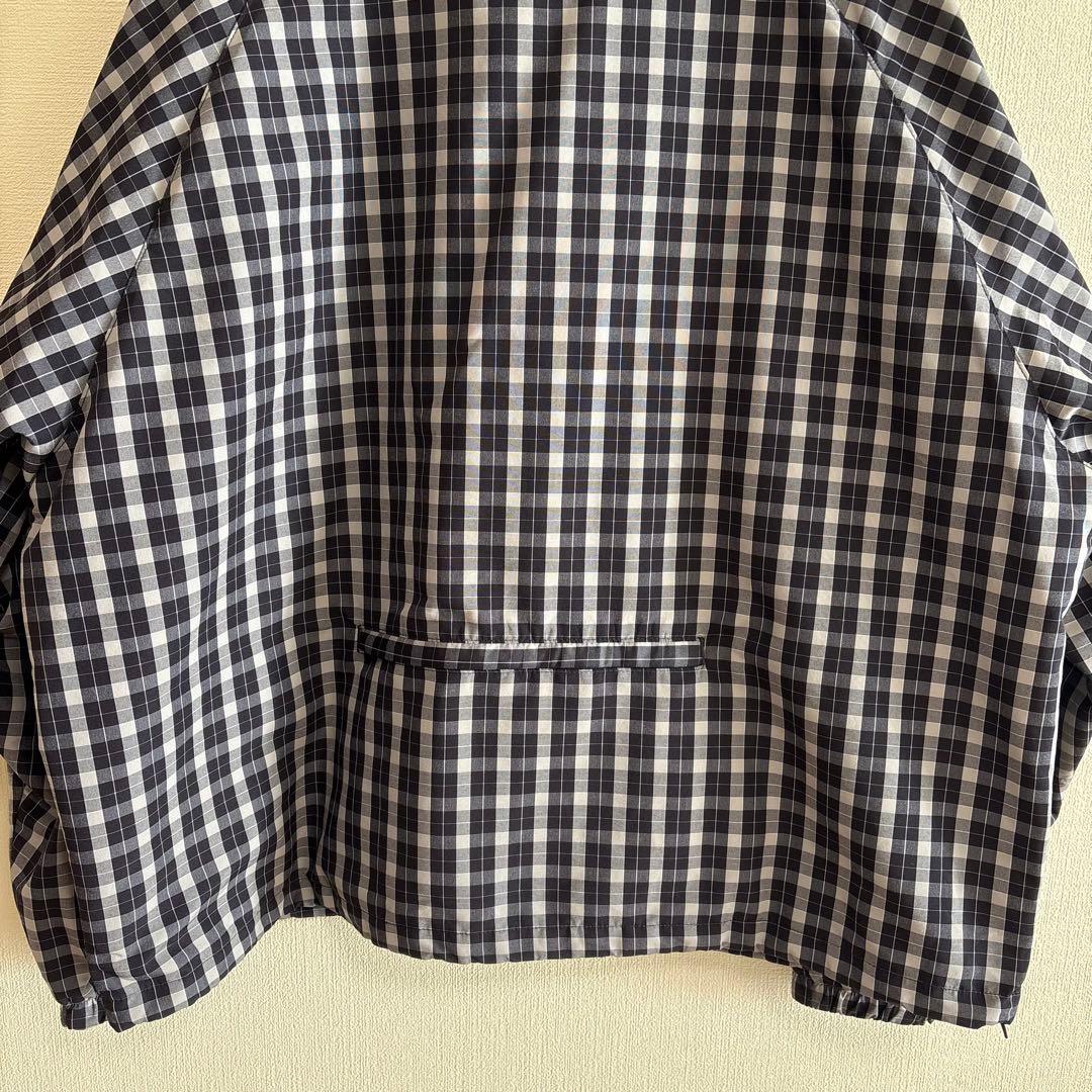 Supreme Plaid Track Jacket Black チェック