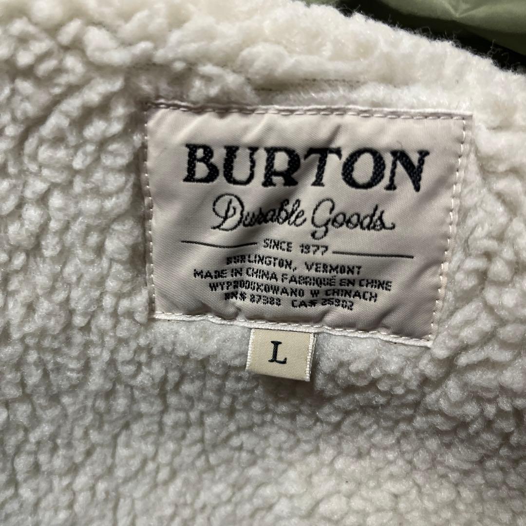 BURTON スノーボードウェア上下セット Lサイズ　グローブ付き